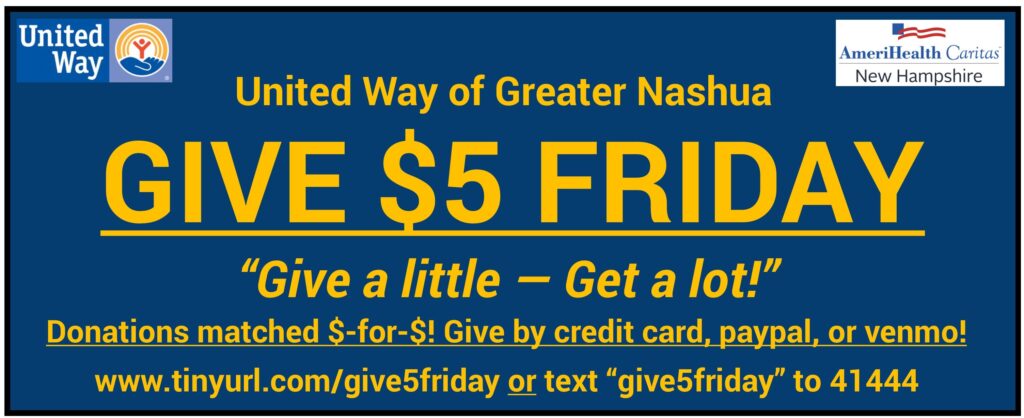 Take Five and Join Us for $5 FRIDAYS UNITED!