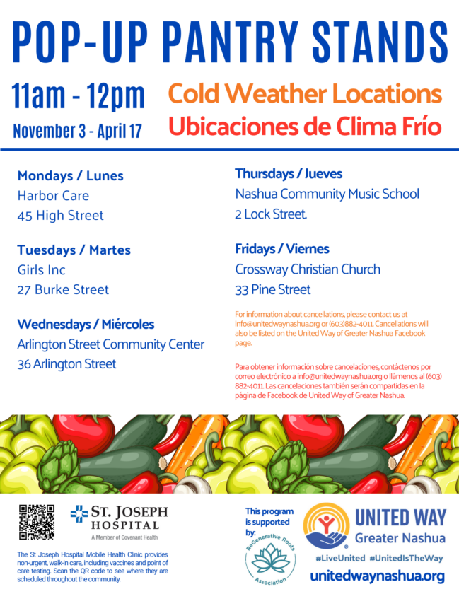 United Way Pop Up Pantries